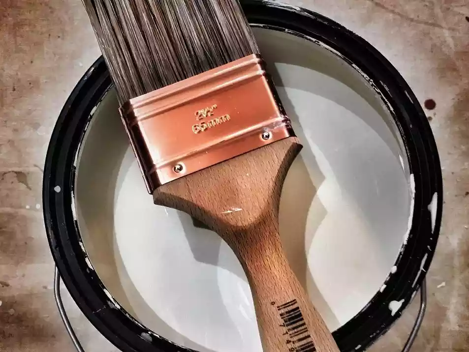 brush and paint